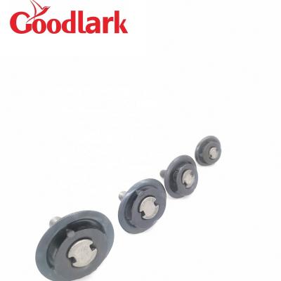 China M10 Stainless Steel Lark Brand Belt Fastener Conveyor Euro Bucket Oval Bolt Belt Fastener for sale