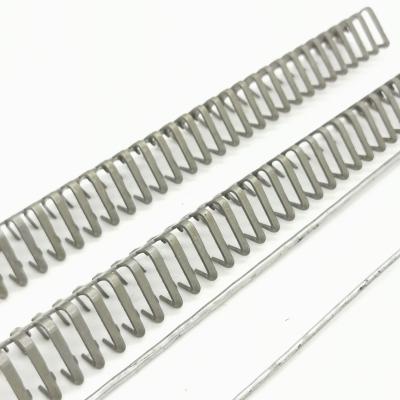 China Stainless Steel Conveyor NO75 Fastener Belt Steel Lacing for sale