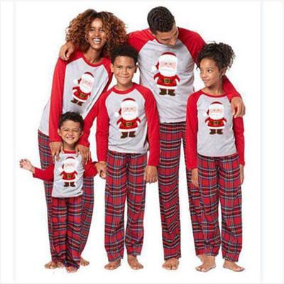 China New Fashion Family Merry Christmas Pajamas Family Christmas Sweater QUICK DRY Pajamas Set Clothes 2021 Products 0 White Christmas Pajamas for sale