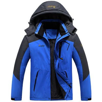 China Outdoor Sports 100%Polyester Ski Jacket For Winter Men's Breathable Assault Jacket Red Fully Taped Waterproof Men's for sale