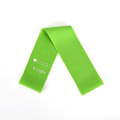 China Shenzhen Factory Manufacture Various Green Elastic Stretch Belt Yoga Multi Tension Band for sale