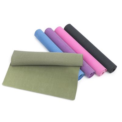 China Natural rubber eco-friendly non-slip yoga mat of fine quality natural rubber for sale