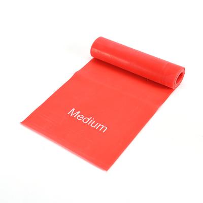 China Factory Direct Color Resistance Band Elastic Portable Natural Latex Loop Custom Made for sale