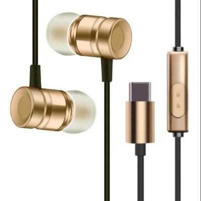 Cina Il tipo-c earbuds stereo dell'interfaccia della cuffia USB-C del trasduttore auricolare ha fissato il trasduttore auricolare per Huawei in vendita