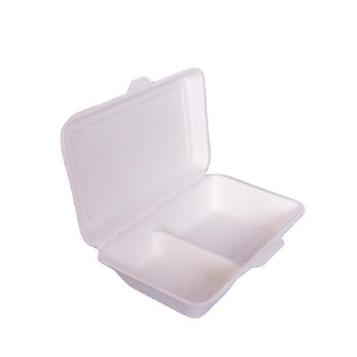 China Custom Wholesale Compostable Disposable Bagasse Disposable Food Bowl With Lid for sale