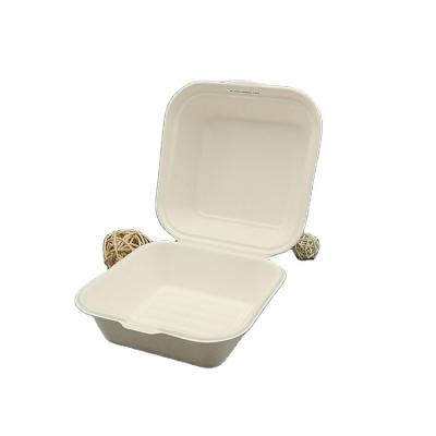 China Custom Minimalist Disposable Tableware Food Packaging Disposable Lunch Box With Lid for sale