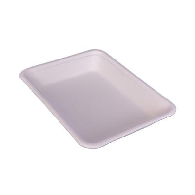 China Low Price Disposable Custom Environmental Friendly Bagasse Tableware Disposable Compostable Fruit Tray for sale