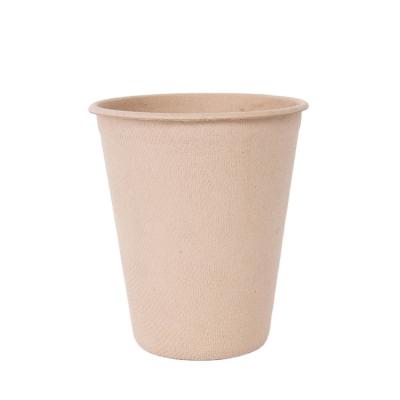 China Wholesale Custom Platycodon Disposable Sippy Cup Wheat Biodegradable Disposable Coffee Cups for sale