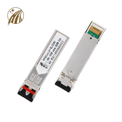 China High Quality Data Center LC CWDM 80km 1.25G SFP Fiber Optic Transceiver for sale