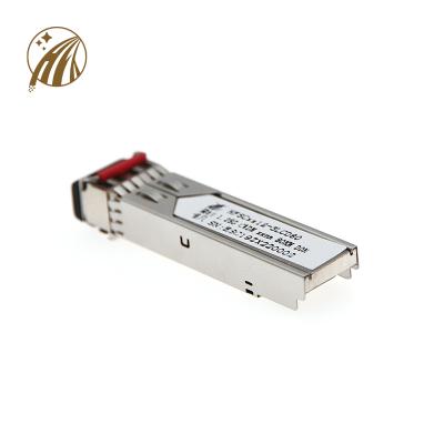 China Data Center Single Mode 1.25Gbps 80km CWDM SFP Fiber Transceiver Module for sale