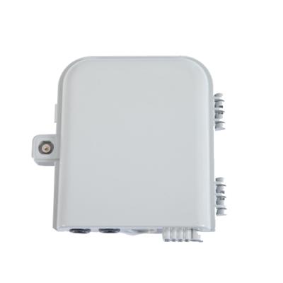 China FTTH 4core 12port Aerial Indoor Equipment Terminal Box Fiber Optic Distribution Box Fiber Optic Splitter Box for sale