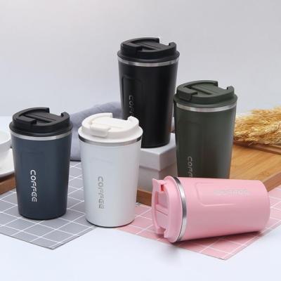 China Sustainable Popular 380ml 510ml Stainless Steel Vacuum Insulated Tumbler Travel Coffee Mug for sale