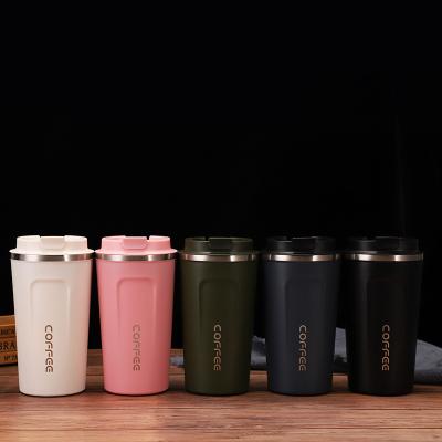 China 2022 Viable Success New Arrival Amazon Stainless Steel Coffee Mug Vacuum Double Wall Insulated Coffee Mug With Lid for sale