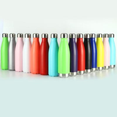 China Stainless Steel Water Bottle Thermos Cola Flask Sport Viable Water Bottle for sale