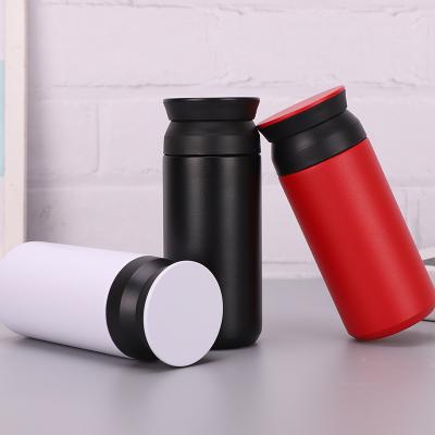 China 2021 new popular product 350ml Japan style PORTABLE stainless steel vacuum travel coffee mug gift water sport bottle for sale