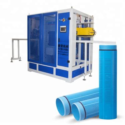 China UPVC Wrap Pipe PVC-U Filter And Wraps Pipe Grooving Machine for sale