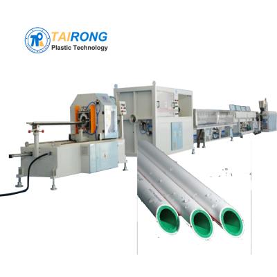 China PIPE three layers ppr / pvc composite pipe making machine extrusion production line for sale