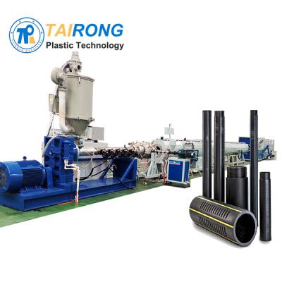 China PIPE HDPE Plastic Pipe Extrusion Line Making Machine Equipment for sale