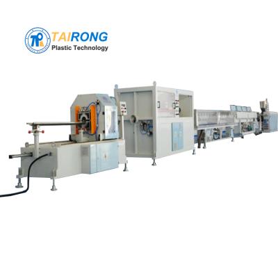 China PIPE HDPE PE Silicon Pipe Extrusion Machine HDPE PE PIPE Production Line for sale