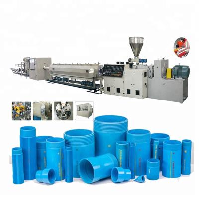 China TAIRONG PIPE PVC Casing Pipe Well Screen Pipes PVC Pipe Making Machine for sale