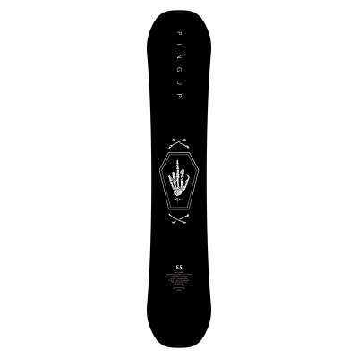 China Poplar Wood+Fiberglass+ABS Winter Sport Ski Custom Dual LED Snowboard Separate Snowboard for sale