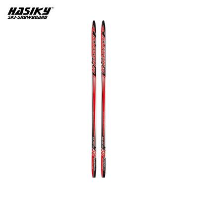 China Poplar Wood+Fiberglass+Base and Top Freestyle Wax Cross Country Nordic Classic Ski for Adult for sale