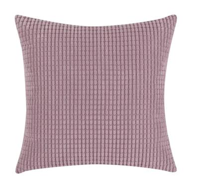 China Anti-Static Home Decor Cushion Cover 100% Polyester 40 Poly Fiber 100% Royal Hollow Knitted European And American Styles Elegant Square for sale