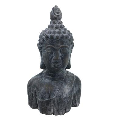 China Indoor Customized Decorative Statue Buddha Statues Minimalist Home Decor Wholesale Cement Garden Decoration Standing Life Size Buddha for sale