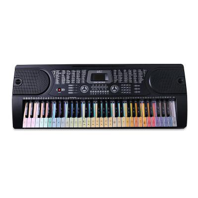 China 61/88 Keys Colorful GQ0225 Without Glue Piano Keyboard Stickers Learn Piano Notes Color Notes Piano Keyboard Stickers for sale