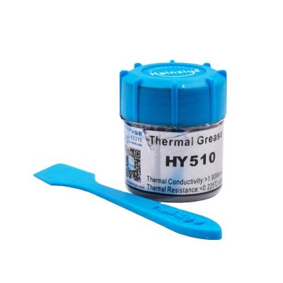 China HY510 HY510 25g Gray Silicone Compound Thermal Paste Grease Conductive Heatsink For CPU GPU Chipset Notebook Cooling With Scraper for sale