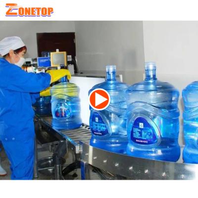 China Beverage factory price professional automatic spring mineral water 3 4 5 gallon bottling machine for sale