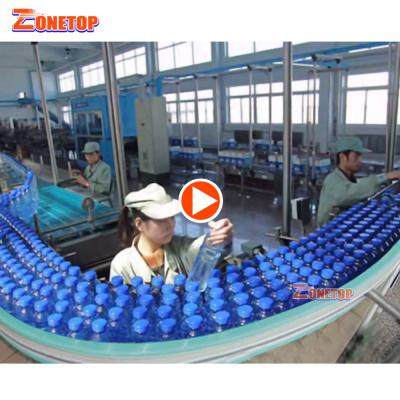 China Full Automatic Plastic Screw Cap Small Bottled Water Production Line / Mineral Water Complete Plastic Filling Machine for sale