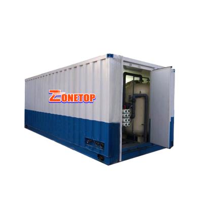 China Intelligent Modular Containerized Plant Drinking Water Treatment Plant / RO Water Treatment Unit In Containers for sale