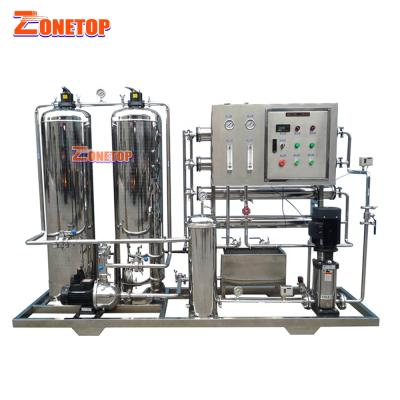 China Hotel High Quality 1000 Liters Per Hour RO Reverse Osmosis Water Filter System For Drinking for sale