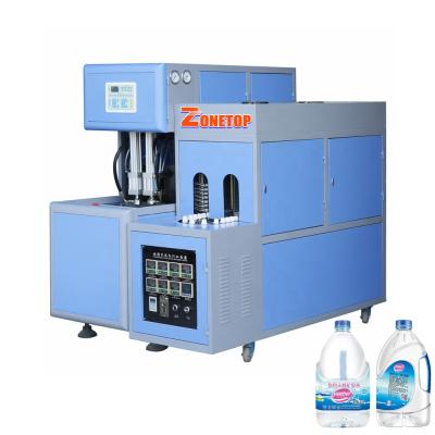 China Bottle Semi Automatic 600 To 800 Bottles Per Hour PET Plastic Bottle Blowing Machine 3L 4L 5L for sale