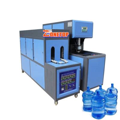 China Semi-automatic Bottle Blowing Machine / 20L PET Jar Blowing Machine / 20 Liter Water Bottle Make Machine for sale