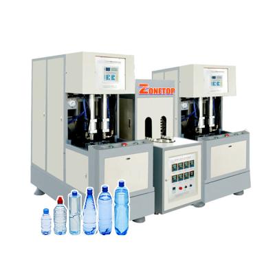 China Semi Automatic 50ml 100ml 200ml 500ml 1000ml 2000ml Small PET Plastic Bottled Water Bottle Making Machine for sale