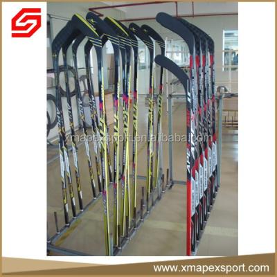 China One Piece Apex Ice Hockey Stick Carbon Fiber Manufacturing Hockey Stick Equipment for sale