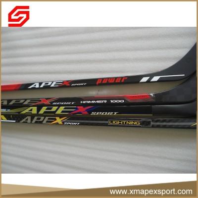 China One Piece Ice Hockey Stick Apex Hockey Stick Factory for sale