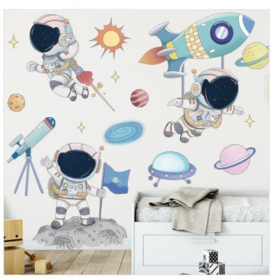 China WALL STICKER Kids Room Decorative Astronaut Removable Wall Stickers for sale