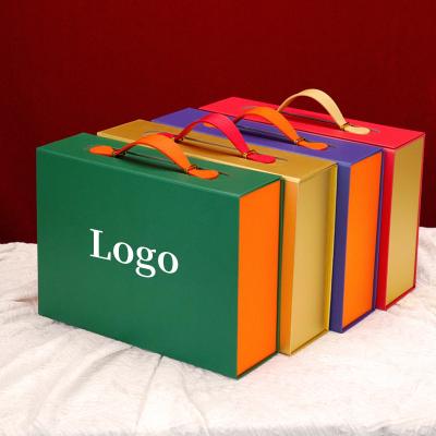 China Biodegradable Custom Luxury Eco - Friendly Cosmetics Apparel Underwear Fold Paper Boxes Corrugated Gift Fold Boxes With Logo for sale