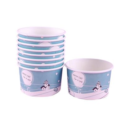 China Custom Wholesale Biodegradable Shape Size Cartoon Round Greaseproof PE Ivory Panel Cake Box Paper Plate Cups With Customized for sale