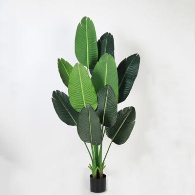 China Wholesale Eco-Friendly Faux Plant Artificial Banana Tree For Home Decor for sale