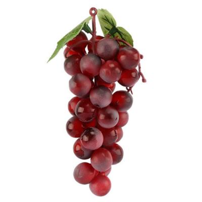 China Eco-friendly Simulation Plastic High Crafts Artificial Wholesale Artificial Grapes for sale