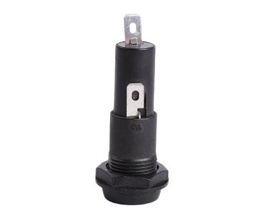 China 15A 250V 6.35x31.8mm 5.0x20mm Screw Mounted By Nut Fuse Holder for sale