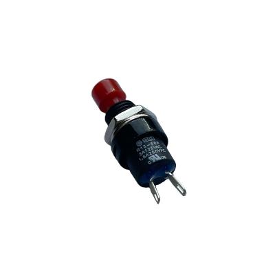 China Car R13-509 SPST ON Momentary Push Button Switch 1.5A 250VAC 7mm Mount for sale