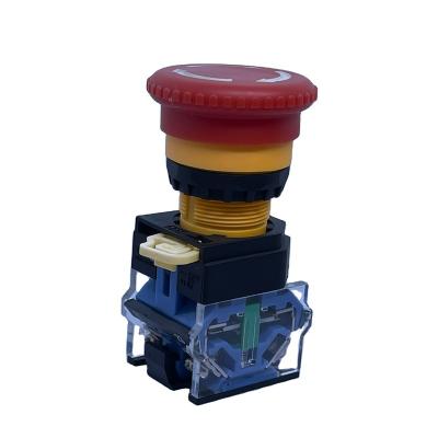 China Factory Automation Industrial Automation Emergency Stop Button Switch With Self Latching for sale