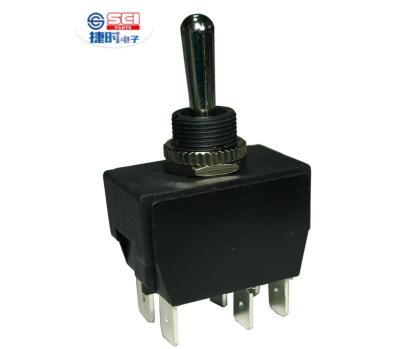 China Original Metal Lever SPST DPDT SPDT SCI Manufacturer R13-448 Lever Plastic AC Double Poles IP56 Inverter for sale