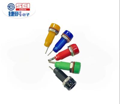 China High Quality SCI 4mm Products 4mm Banana Jack Female Panel Mount Banana Socket Plug Connectors for sale