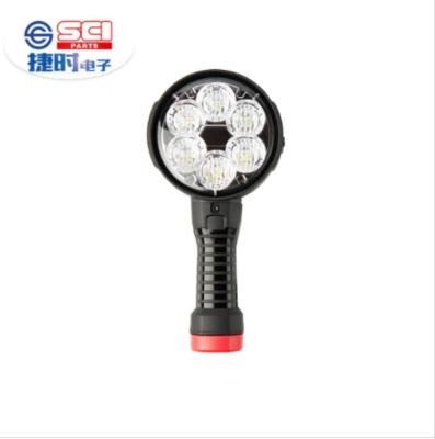 China IP 66 applicable to original manufacturer C2-917 rechargeable handheld LED spot light of heavy rain environment SCI, for outdoor illumination portable floodlights for sale